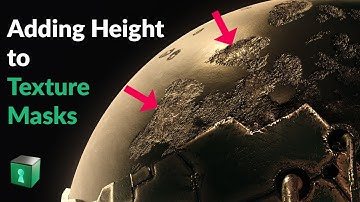 Blender Secrets - Adding Height to Texture Masks