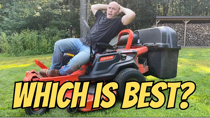Ariens Ikon XD52: Bagger vs mulching blades!
