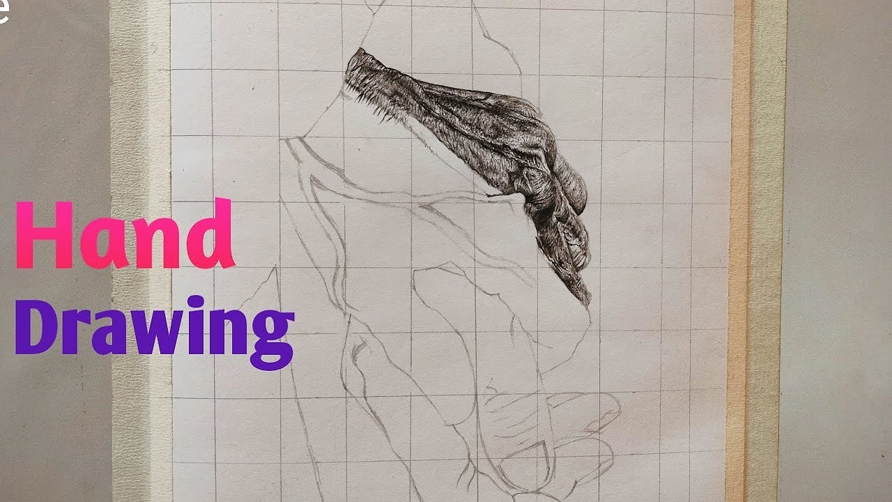 Realistic Hand Drawing | Step by Step | Part 1 - YouTube