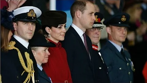 Prince William and Kate Middleton Return to Angles...