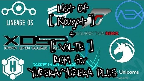 Top 10 [Nougat]+[VoLTE] ROMs for Yureka/Yureka Plus
