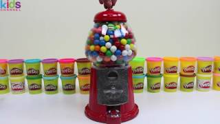 Carousel Gumball Machine Bank Classic Red Gum Ball Dispenser! - Kidschanel