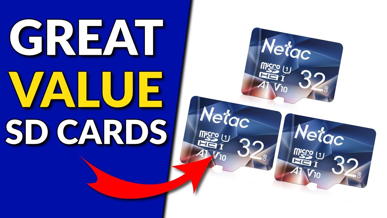 Netac Micro SD Card 32GB 3 Pack