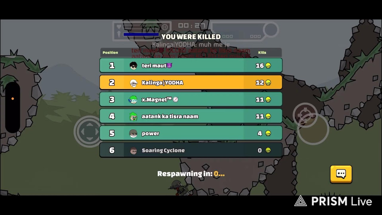 Mini Militia Live Custom Room Gaming | Yodha OP | Kalinga Yodha * x.Magnet