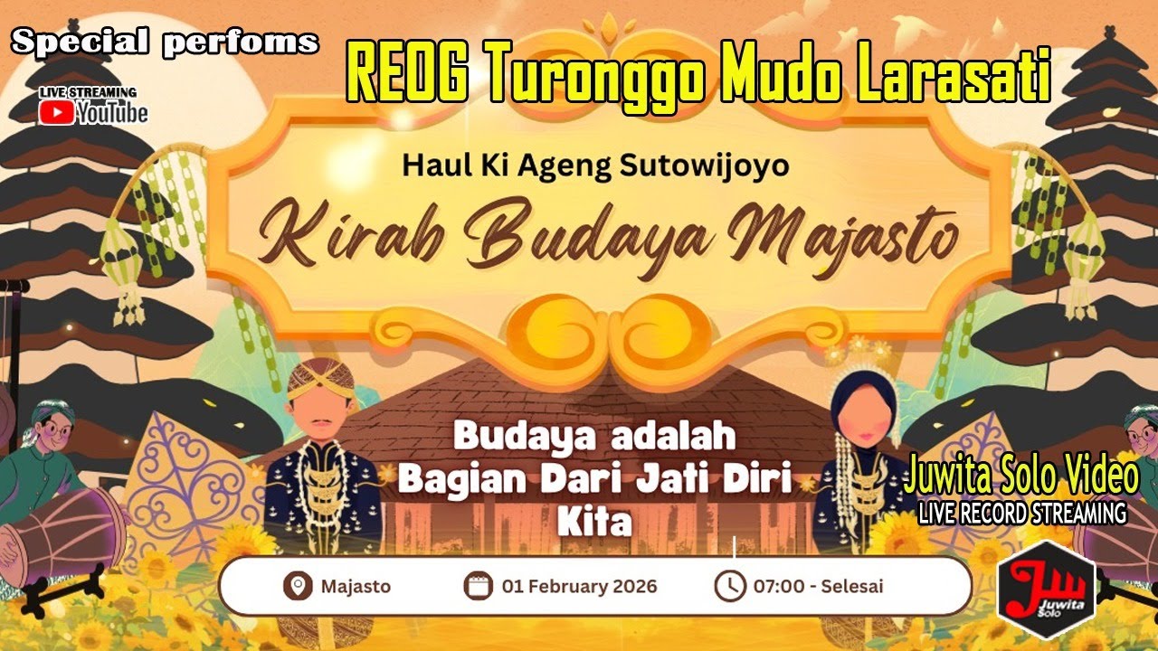 🔴 LIVE KIRAP BUDAYA //HAUL KI AGENG SUTOWIJOYO//KELOPO PARUT AUDIO//MINGGU 1 FEBRUARI 2026