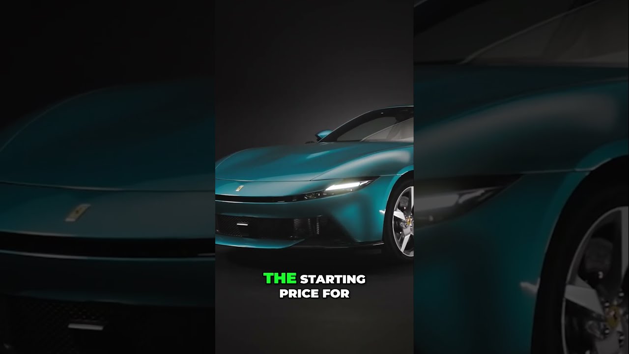 Ferrari Amalfi Sleek Design Price Revealed Convertible Hint 