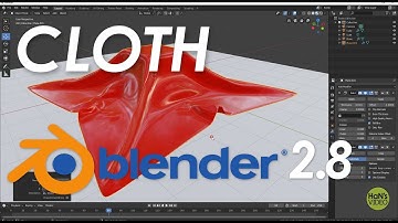 Blender 2.8 Cloth Simulation