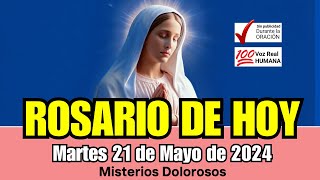 ROSARIO DE HOY Martes 21 de MAYO DOLOROSOS Guía Completa para Rezar el Rosario Correctamente