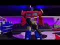 Optimus Vs Megatron Stop Motion Fight