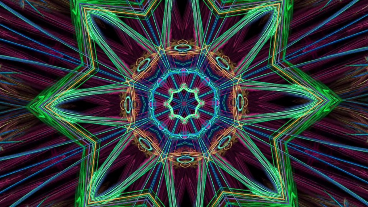 backgroundcolor  2022 New  The Splendor of Color Kaleidoscope Video v1.1 Colorful Psychedelic Fractal Flame Visuals to Trip On