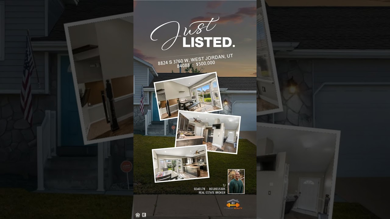 Great New Listing in West Jordan