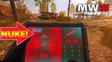 MW3: NUKE on WASTELAND! (MGB) PS5 reverse boosted gameplay