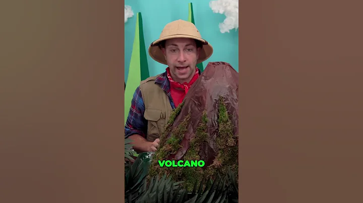 Amazing Volcano Eruption Baking Soda and Vinegar Chemical Reaction Experiment for Kids #toddlers