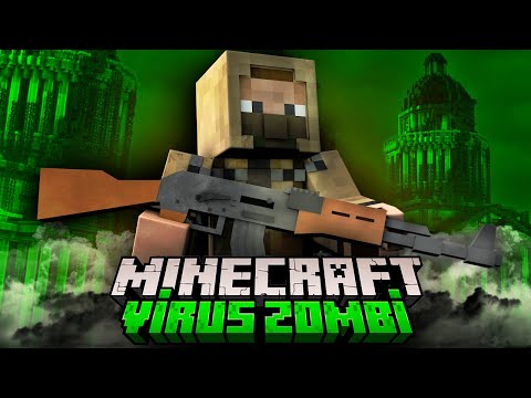Minecraft ZOMBİ İSTİLASINDA Hayatta Kalmaya Çalışıyorum - Film Tadında