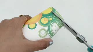 DIY Kids projector with papercup