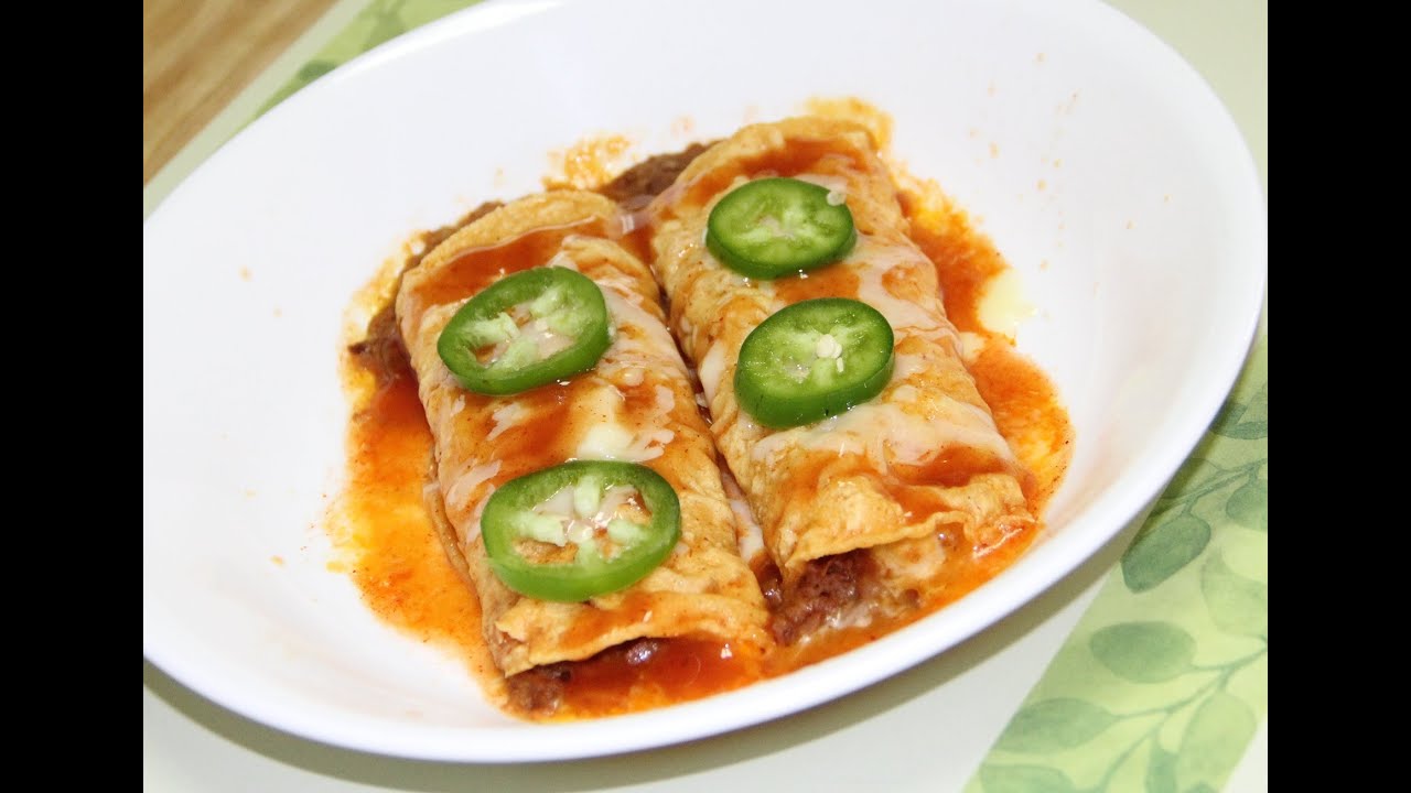 Lunch Box Beans & Cheese Enchiladas Video Recipe by Bhavna | Bhavna