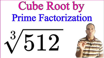 Cube Root of 512 by Prime Factorization || How to Calculate Cube Root || NCERT Math Class 8
