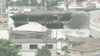 IMPLOSÃO DO PRÉDIO DA TAM EXPRESS