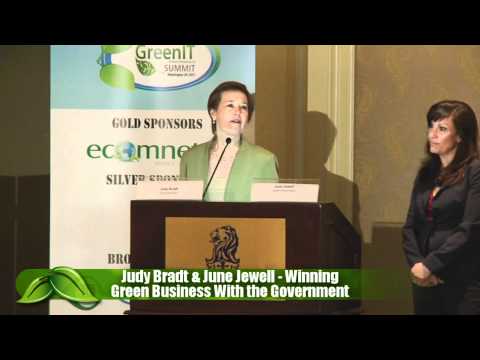 Green IT and Cloud Computing 2.0 Summit 2011  - Judy Bradt & June Jewell