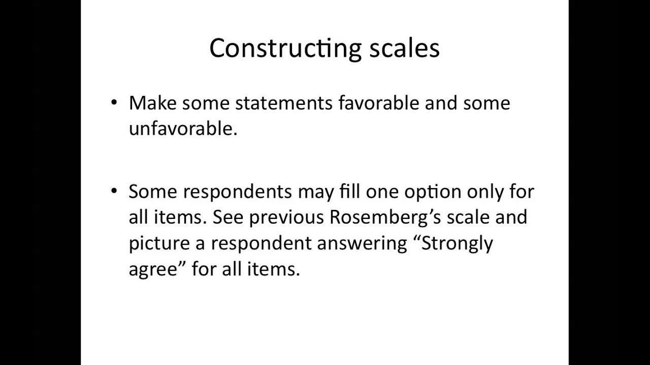 measuring attitudes likert scales YouTube