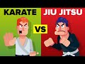 Karate vs Jiu Jitsu Brasileño - ¿Qué Arte Marcial Es Mejor?