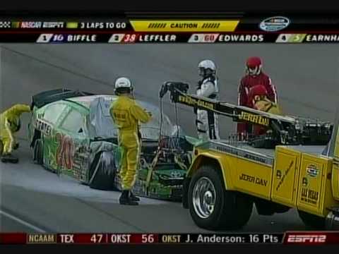 2009 Sam's Town 300 - Part 15 of 18 (Denny Hamlin/Mike Bliss Crash)