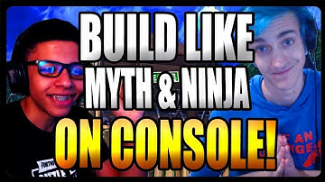 HOW TO BUILD LIKE NINJA AND MYTH ON CONSOLE!  Fortnite Battle Royale Tips & Tricks Ep  3