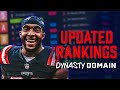 Updating Dynasty Rankings (So. Many. Injuries.)