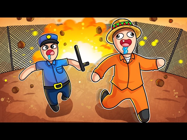 ¡EL MEJOR ESCAPE de una PRISION de PLASTILINA! 😲👮🏻‍♂️🚨 SILVIOGAMER PLASTILINA