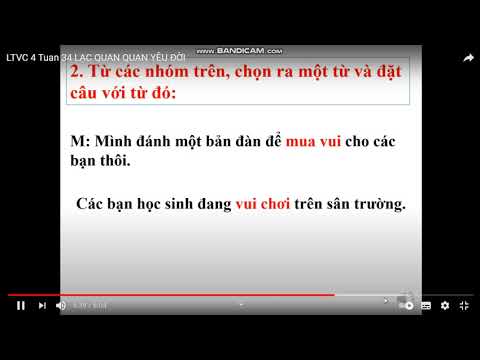 LTVC 2020 2021_Tuần 34 Khối 4 _T1 MRVT LẠC QUAN YÊU ĐỜI