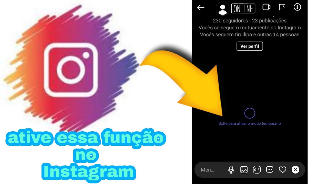 O que é modo temporário no Instagram? - Positivo do seu jeito