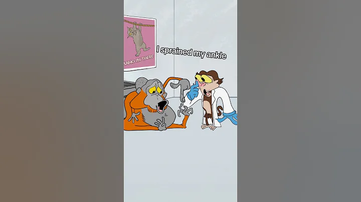 Dilbert and Dingus: How to fix a sprained ankle 🤕 (skit 95)