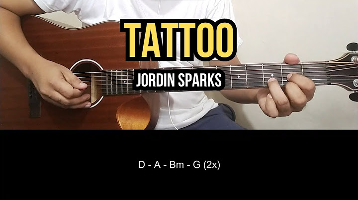 Tattoo Guitar version - Guitar performance video thumbnail