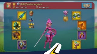 Lords Mobile. Tuzak Kale Vs Mitik Şampiyon 12 Arite - Trap Castle Vs Mitic Champ 12 Arite