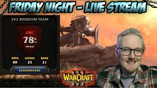 78% Winrate 2v2 RT - Warcraft 3 Reforged - (Live!)