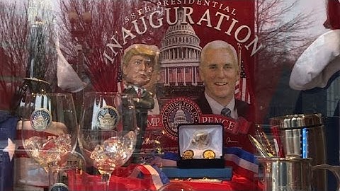L'investiture : un jour en or pour les boutiques de souvenirs