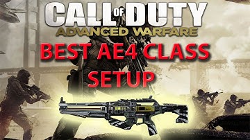 Advanced Warfare "AE4" (BEST CLASS SETUP) Multiplayer Gameplay