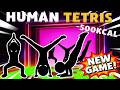 HUMAN TETRIS | Immersive Interactive Warm Up |- 400 kcal | Part 3