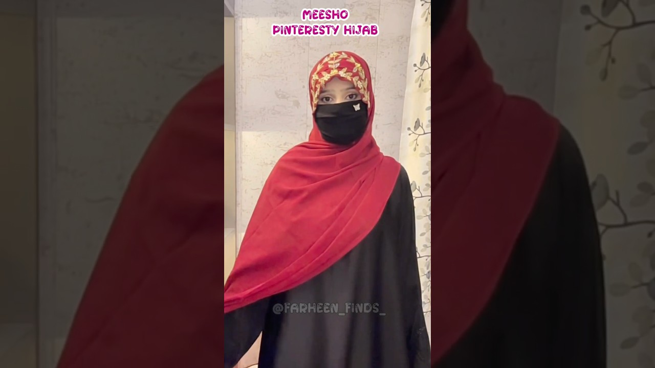 💕Pinteresty Hijab From Meesho 🛍️| 