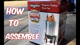 Grill Smith Turkey Fryer Set ASSEMBLY