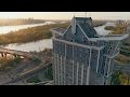 Сучасний Київ - Хмарочоси. Лівий берег - IVORY Films 4K #Киев #небоскребы #аэросъемка