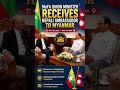 🇲🇲🤝🇳🇵 Myanmar-Nepal ties grow stronger 🌏✨ #Myanmar #Nepal #Diplomacy #ASEAN