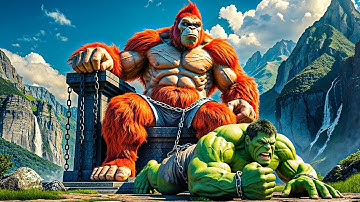 BLUE HULK vs RED HULK EPIC BATTLE! However, KING KONG Unexpected SAVE Changes Everything!