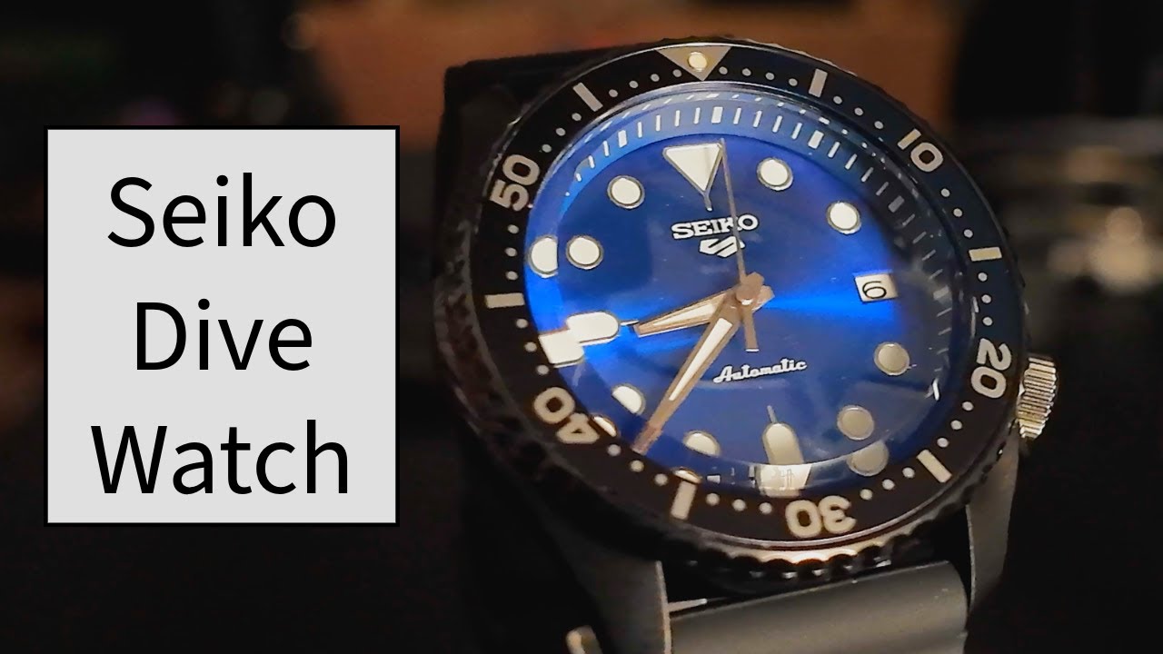 Custom Seiko MOD Dive Watch - NH35 - A Step-by-Step Guide! - YouTube