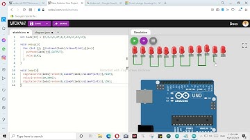 creating simulation project in wokwi