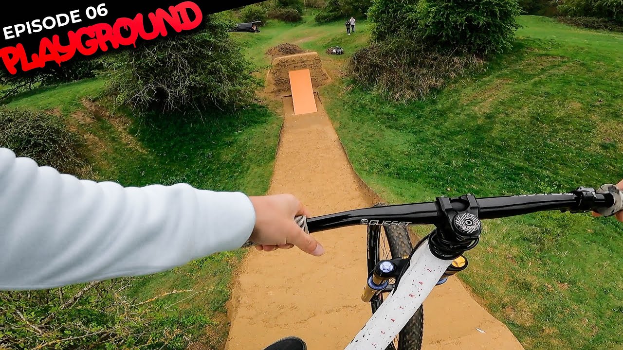 BUILDING AND RIDING THE MEGA TRICK BOOTER!! PLAYGROUND EP6