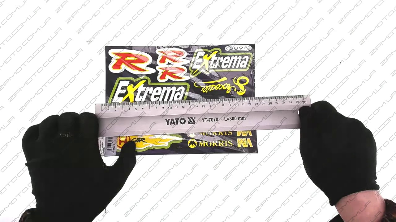 Наклейки набор   спонсоры, мультибренд   23х16см   