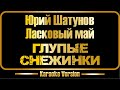Юрий Шатунов Ласковый май Глупые снежинки караоке оригинал