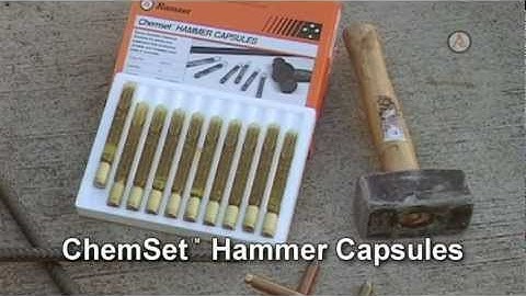 Ramset - Chemical Anchors