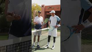 Practicing At Match Speed With The Bryan Brothers Topcourt